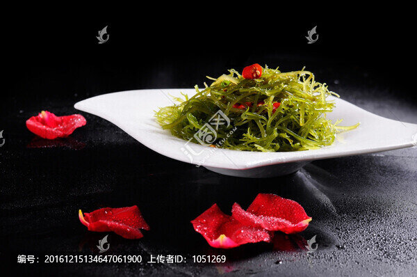 涼拌海發(fā)菜