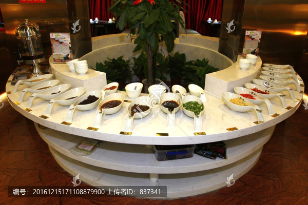 火鍋調(diào)料區(qū)