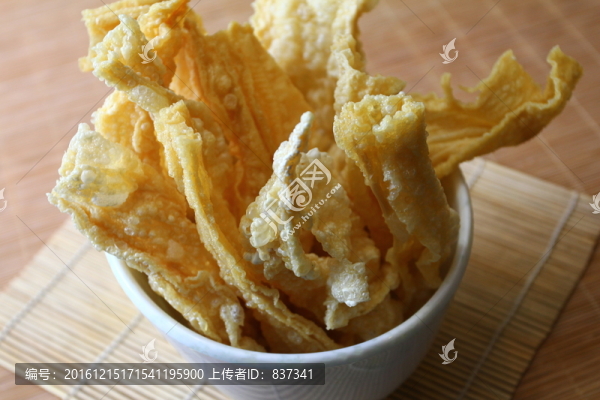 炸腐竹