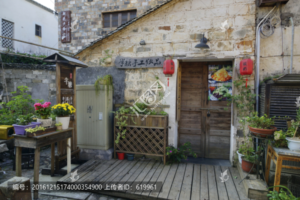 宏村店鋪一角