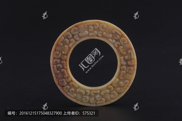 春秋玉環(huán),春秋云紋玉環(huán)