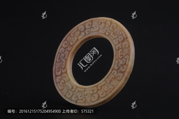 春秋玉環(huán),春秋云紋玉環(huán)