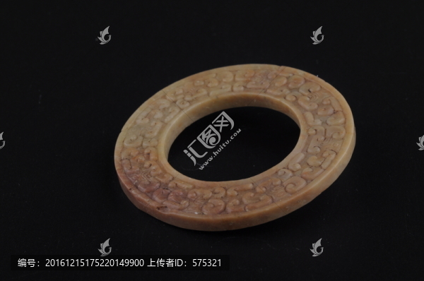 春秋玉環(huán),春秋云紋玉環(huán)