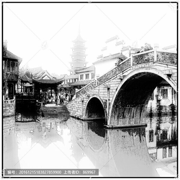 中國(guó)風(fēng),寫(xiě)意裝飾畫(huà),千燈古箏