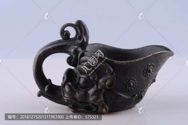 唐代青銅器,唐代虎頭尊銅器