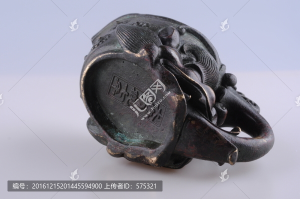 唐代青銅器,唐代虎頭尊銅器