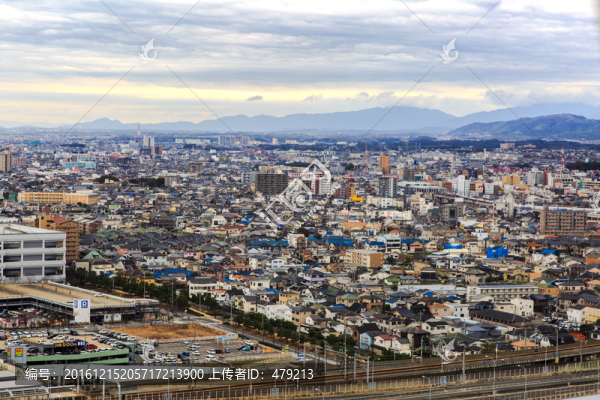 日本大阪城市風(fēng)光