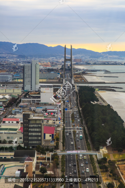日本大阪城市風(fēng)光