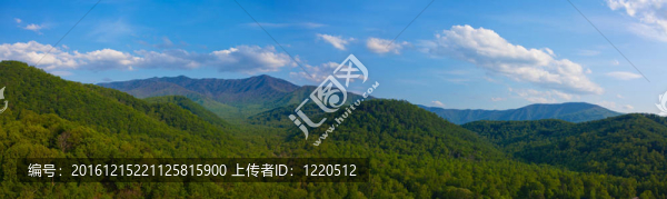 大煙山全景