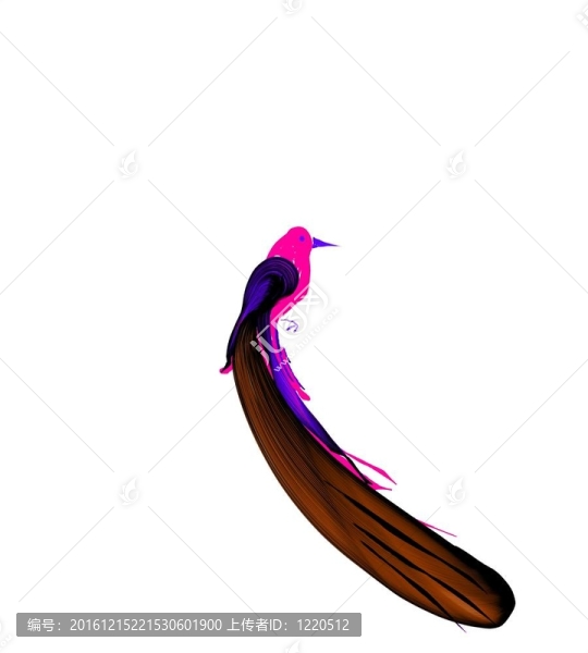 喜鵲的卡通鳥(niǎo)
