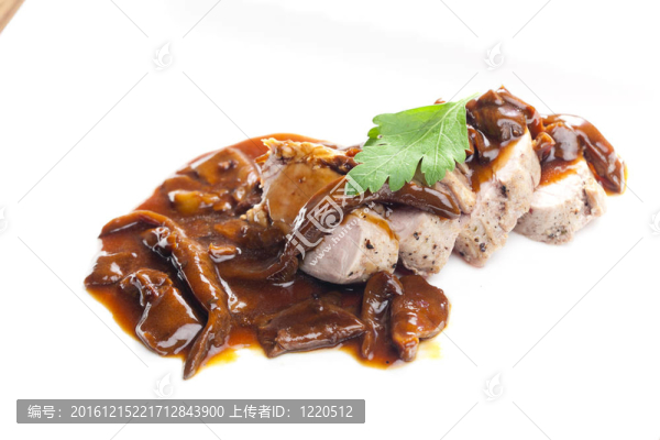 豬里脊肉和平菇