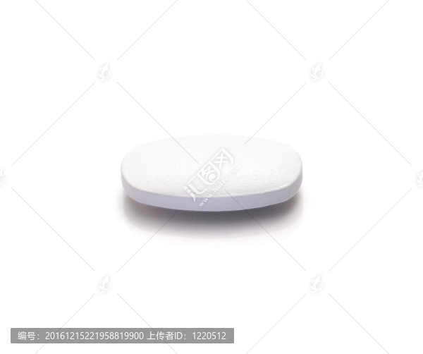 白色的藥片