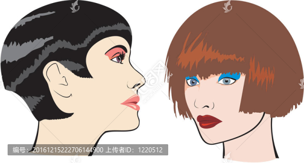 女人的臉