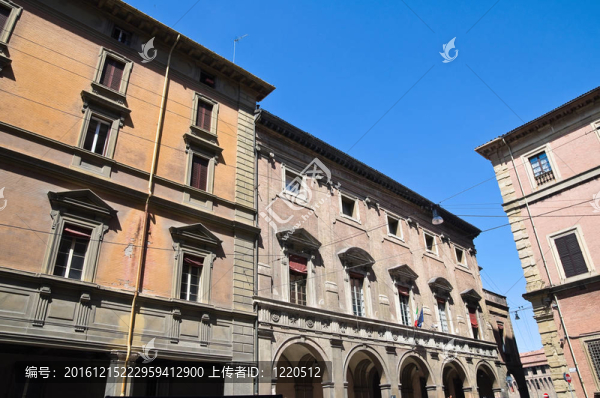 Marconi的宮殿。博洛尼亞。Emilia,Romagna。意大利.