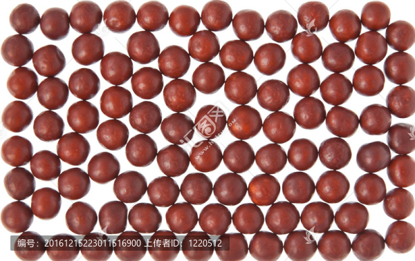 白色背景上的巧克力球圖案