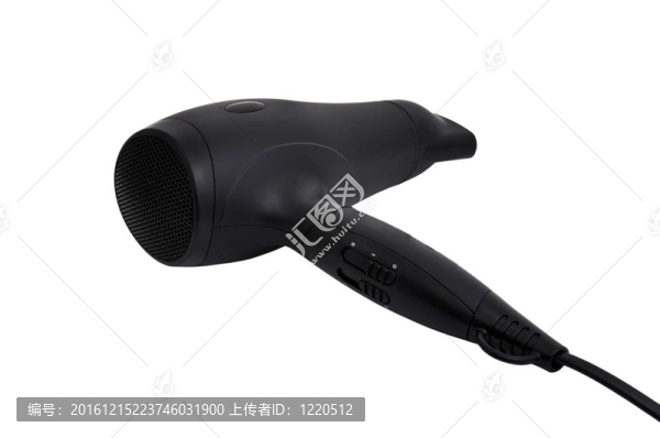 黑色的吹風(fēng)機(jī)