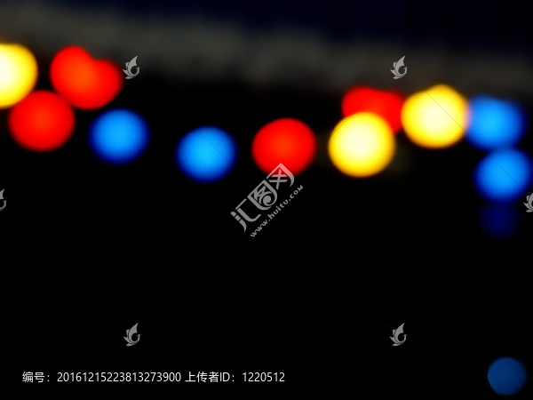 模糊燈光黃藍紅工作室光源