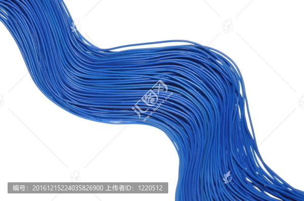藍(lán)色電纜束