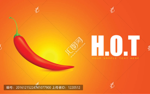紅辣椒熱背景