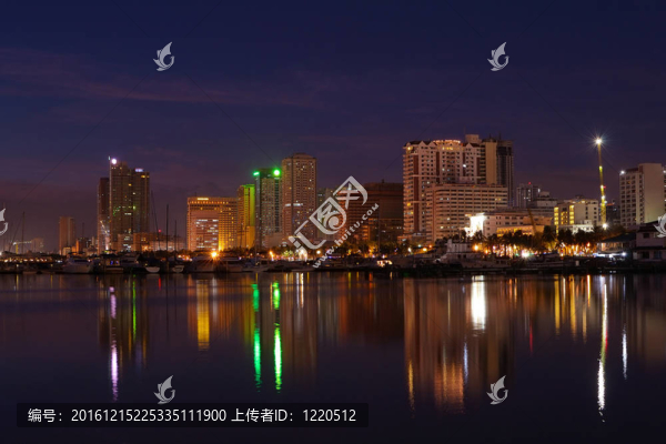 馬尼拉灣的夜景