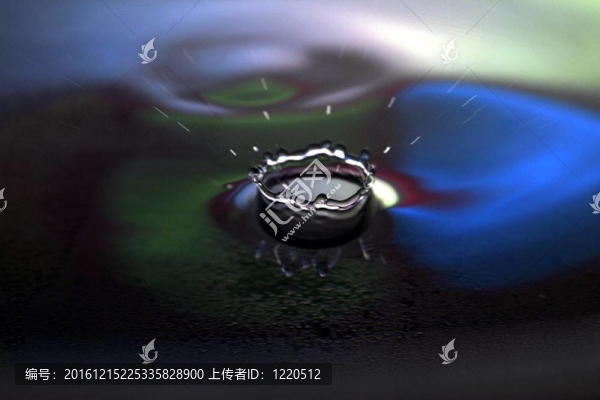 大艷水滴微距拍攝