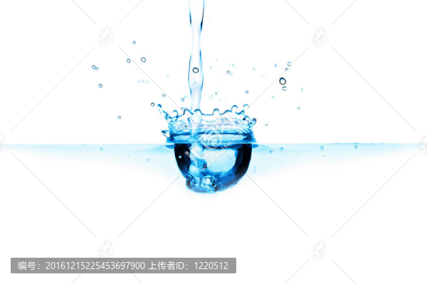 藍(lán)色飛濺