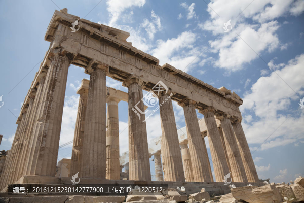 帕特農(nóng)神廟；Athens；希臘