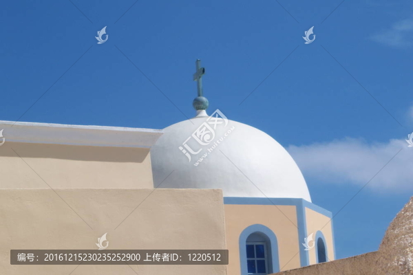天空中的十字架