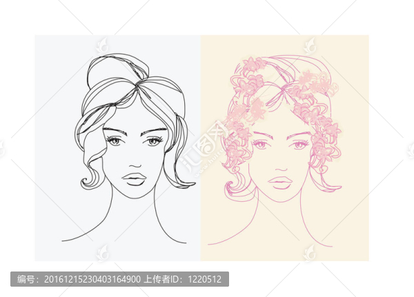 摘要：美麗的女人