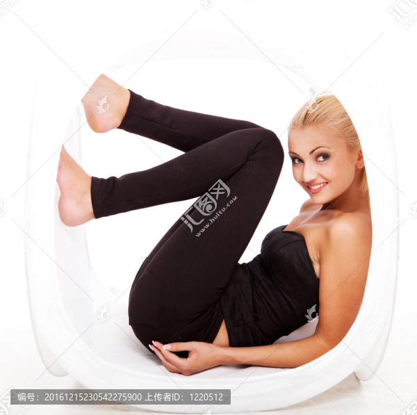 年輕的女人
