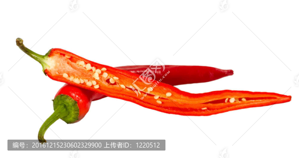 辣椒切