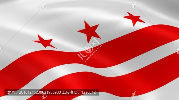 風(fēng)中的華盛頓旗