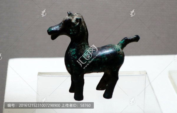 青銅小馬,漢代