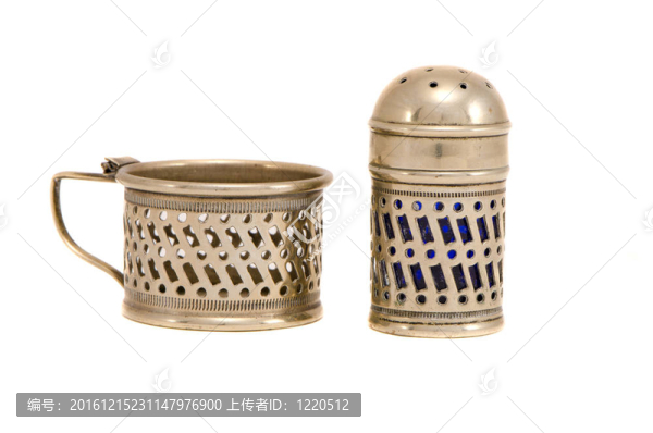 用于香料的舊金屬容器