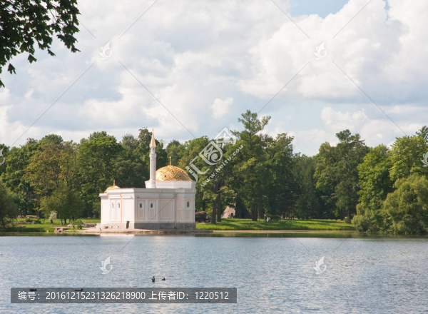 土耳其浴。Tsarskoye,Selo（俄羅斯）；圣彼得堡；俄羅斯。
