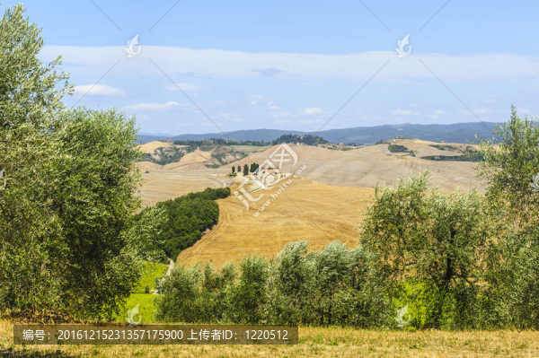 Val,d,Orcia（托斯卡納）景觀