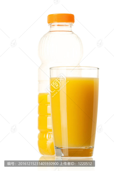 一瓶果汁