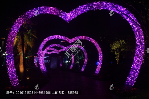 愛心燈展