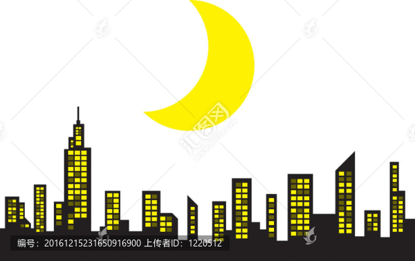 天際的月亮