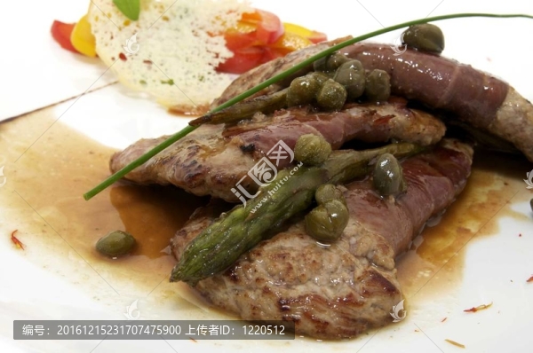 肉配蘆筍