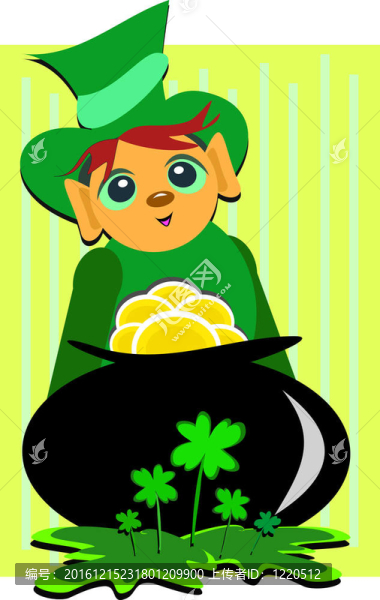 圣Patrick,Day,Leprechaun