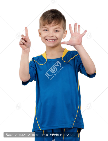 烏克蘭國(guó)家足球制服男孩