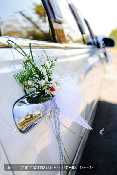 婚禮的豪華轎車