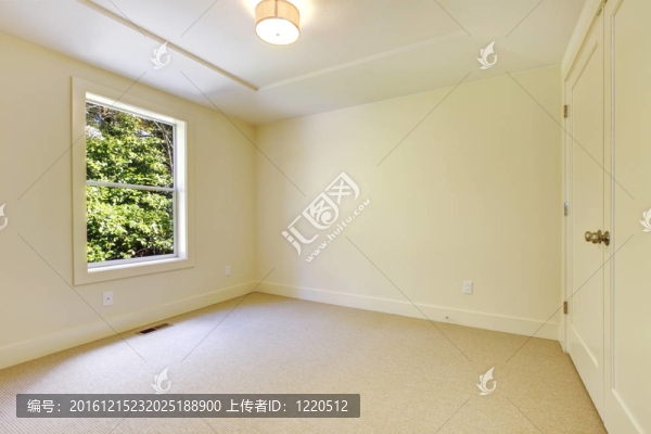 空米色新臥室內(nèi)部。