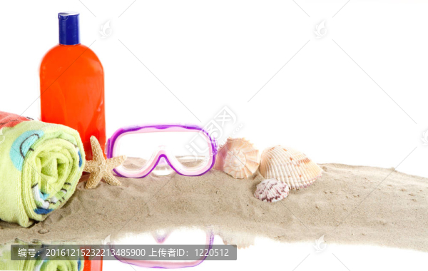 海灘仍然生活
