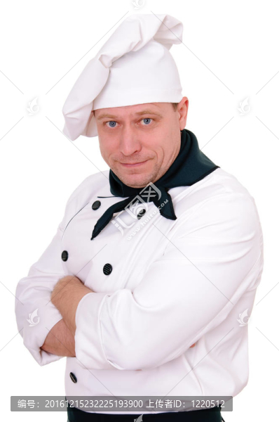 穿制服的廚師