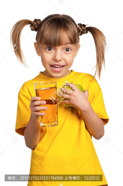 蘋果汁女孩