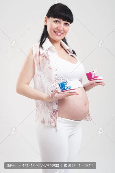 懷孕的女人