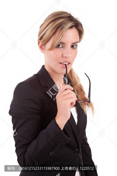 美麗的女商人