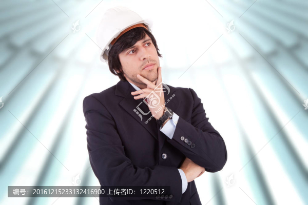 充滿思想的商人